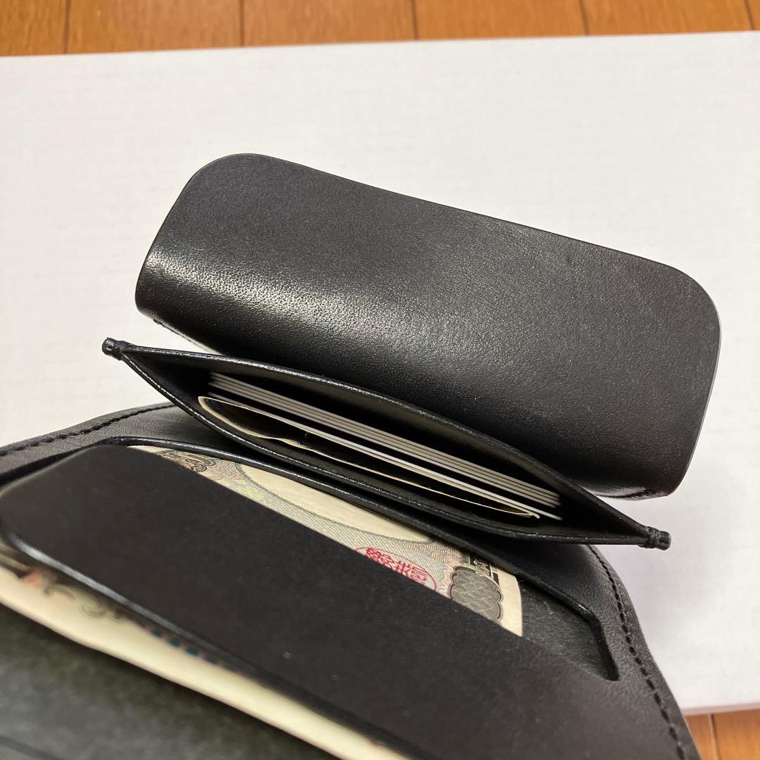 [ハンドメイド]ミニトラッカーウォレット サドルレザー