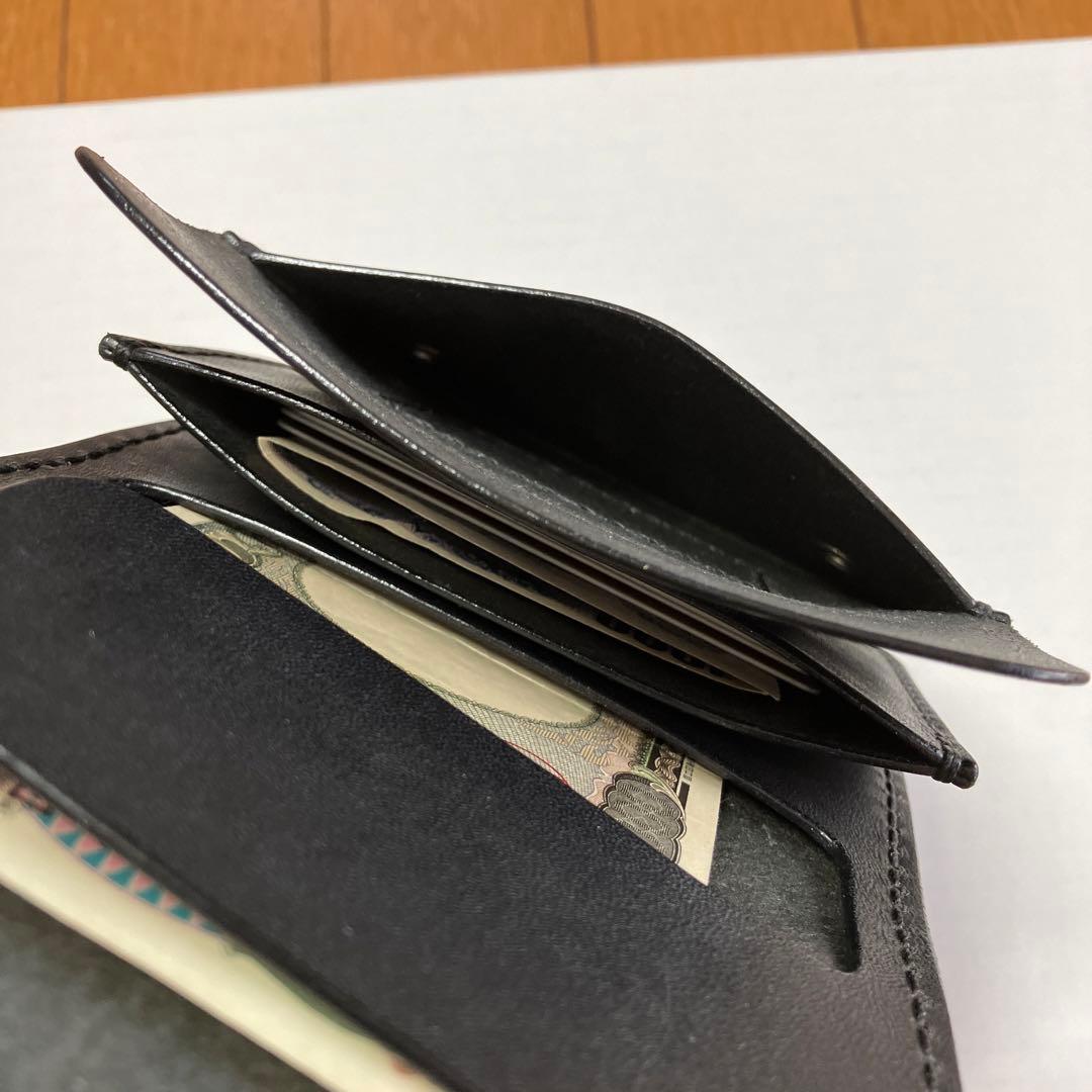 [ハンドメイド]ミニトラッカーウォレット サドルレザー