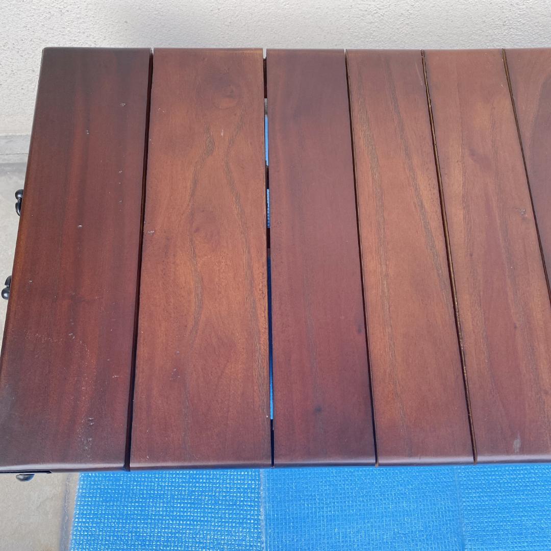 レトロ風 車輪付テレビ台 テレビボード ローボード 幅120㎝