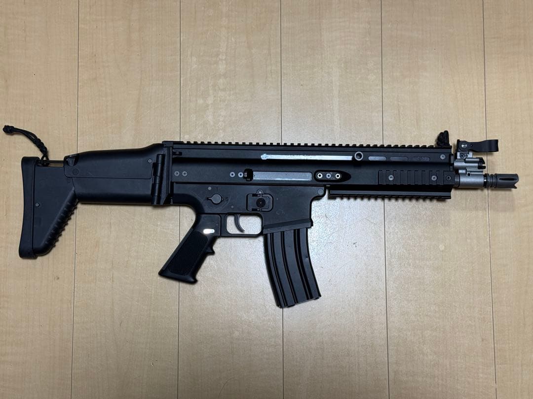 【むらっぱ】SCAR-L ガスブロ　マガジン3本　グリップライト