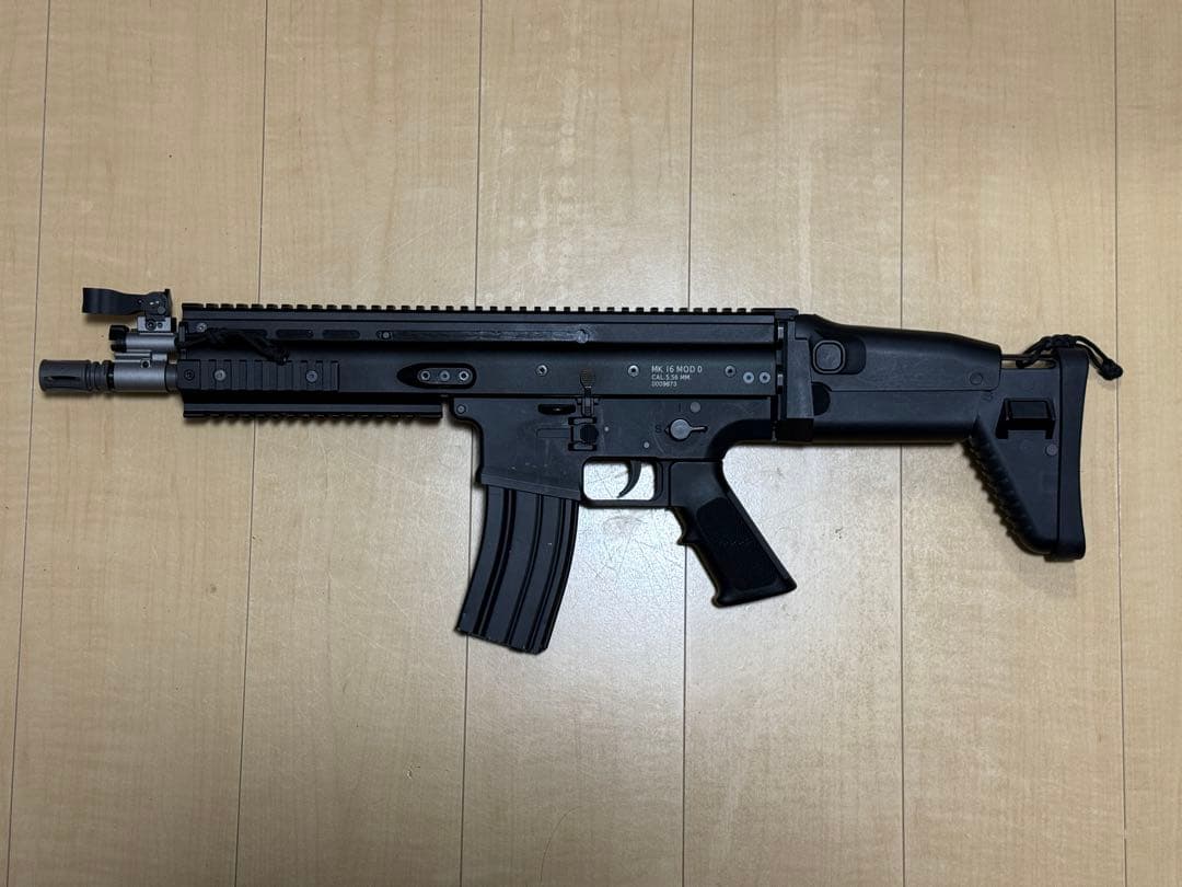 【むらっぱ】SCAR-L ガスブロ　マガジン3本　グリップライト