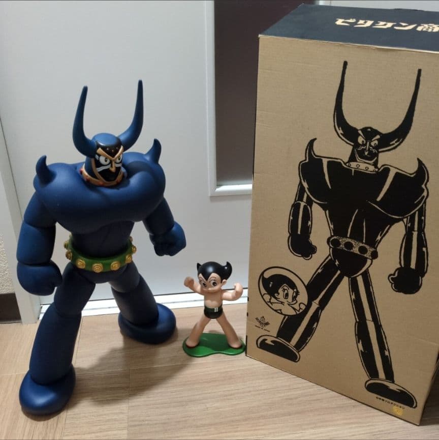 ビリケン商会 鉄腕アトム 地上最大のロボットの巻 プルートゥ対ウラン 箱付き