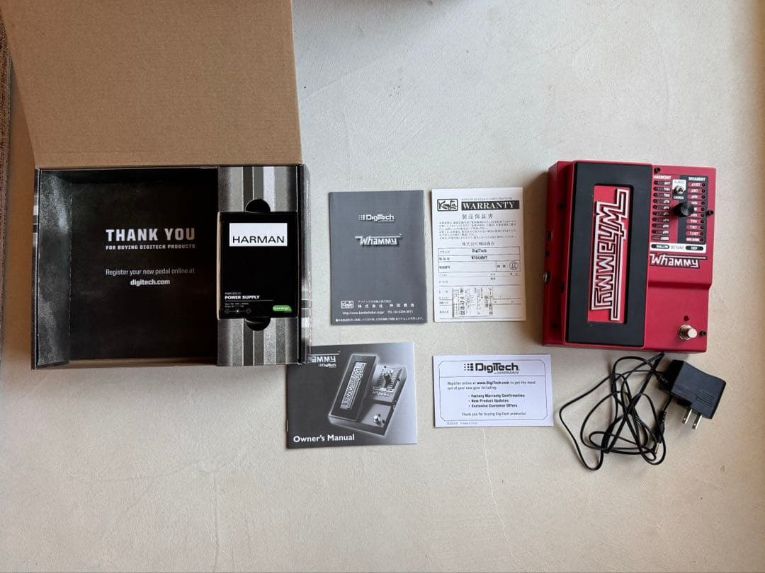 Digitech Whammy V ワーミー 美品　箱付属品付　自宅使用のみ