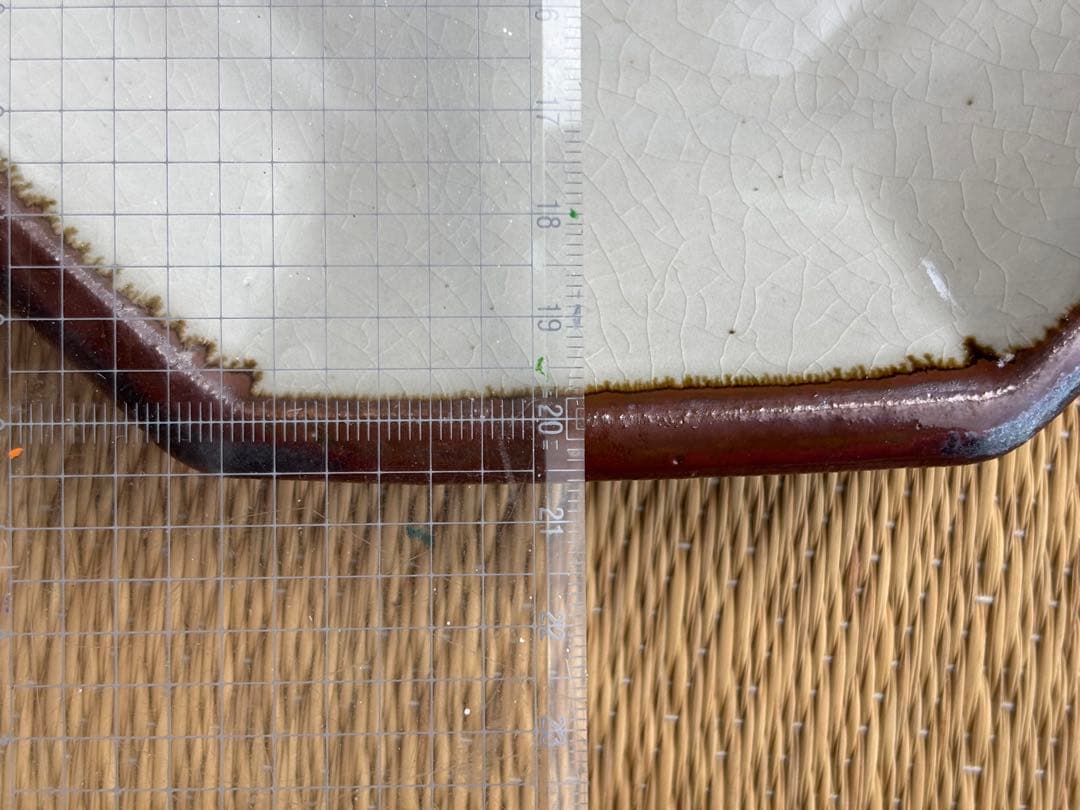 昇陽窯　丹波　立杭　八角皿　白　未使用　釉薬貫入民藝　角皿　6枚セット