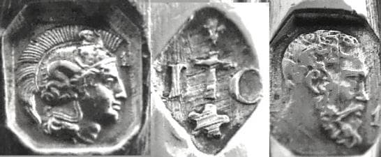 フランス　シルバースプーン2本　純銀