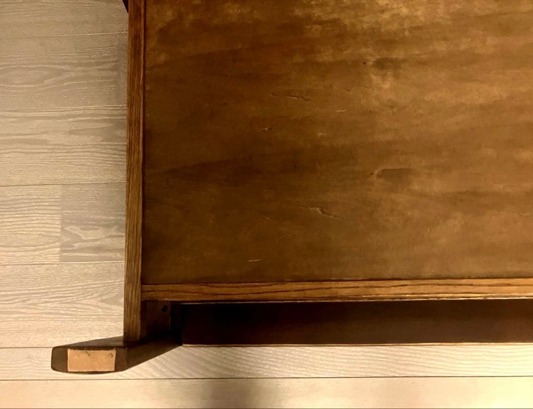 m*e様 美品 浜本工芸 センターテーブルT-2400 無垢 オーク 天然木 ジ