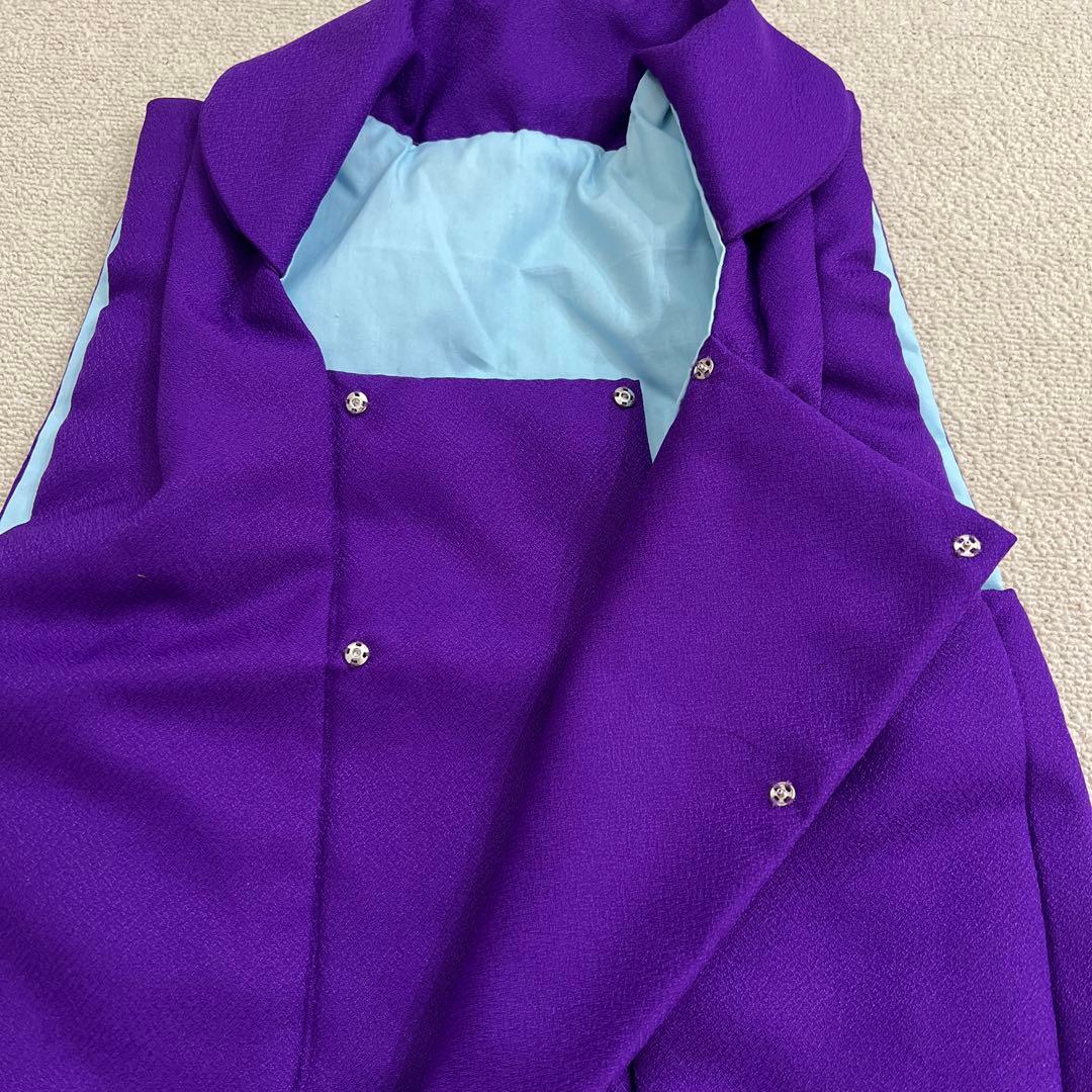 被布　三歳　紫