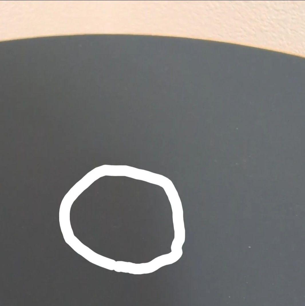 Artek Stool60リノリウムスモーキーブルー×ハニー　スコープ別注三本脚