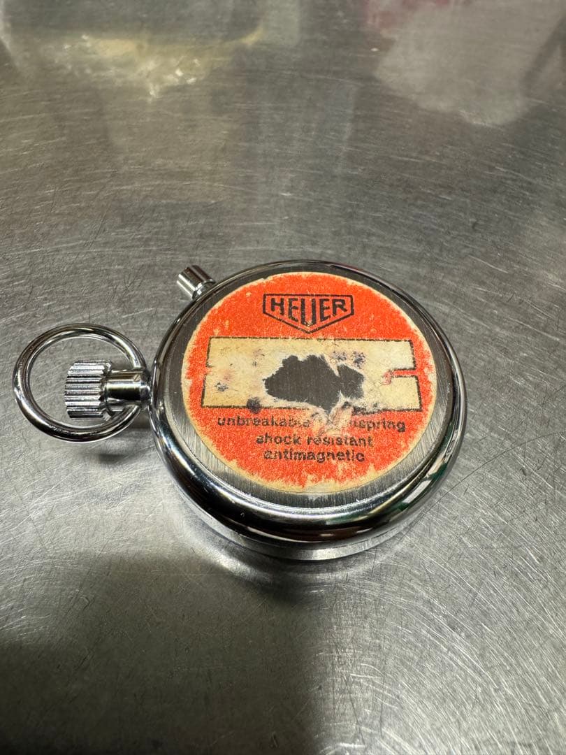 TAG Heuer ストップウォッチ 7JEWELS 60秒計測 手巻き