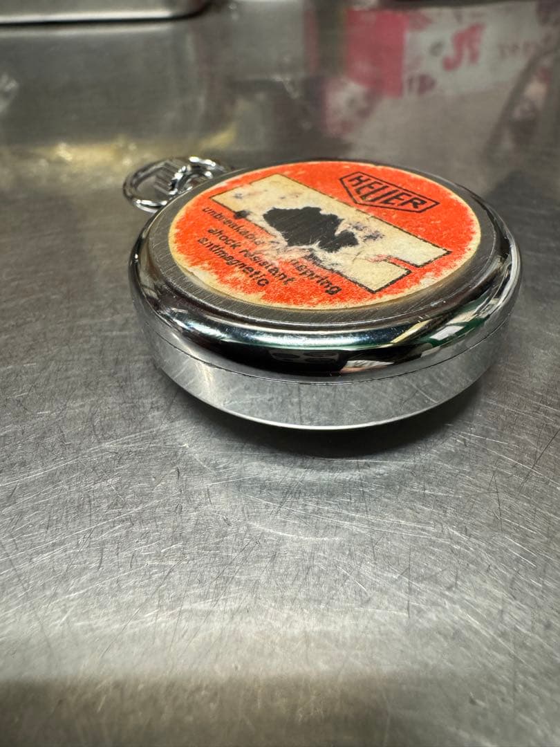 TAG Heuer ストップウォッチ 7JEWELS 60秒計測 手巻き