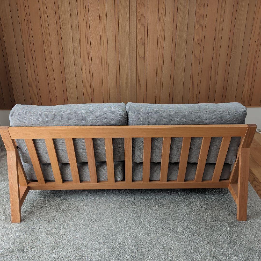 無印良品ソファ_フェザーポケットコイル２．５シーター