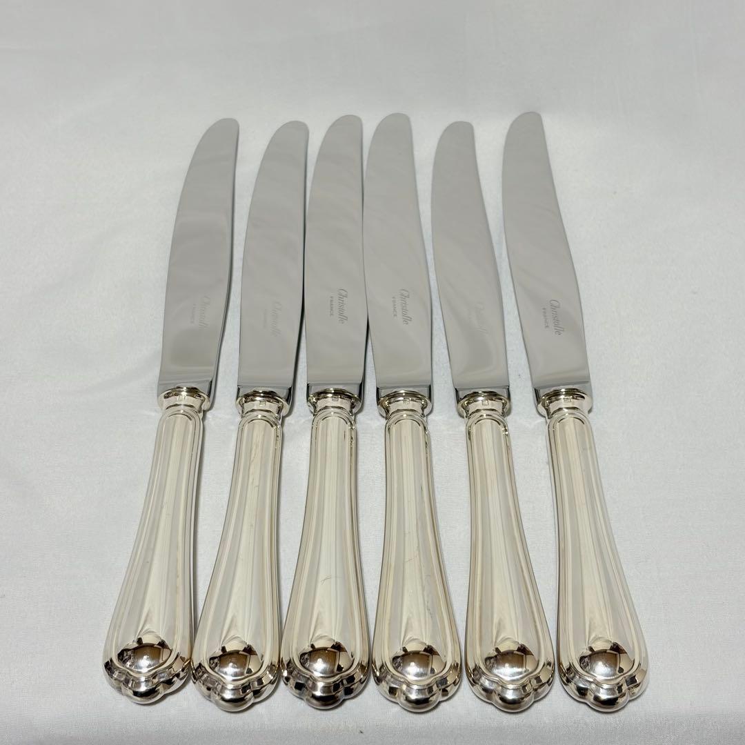 美品　Christofle カトラリーセット 18点　銀食器