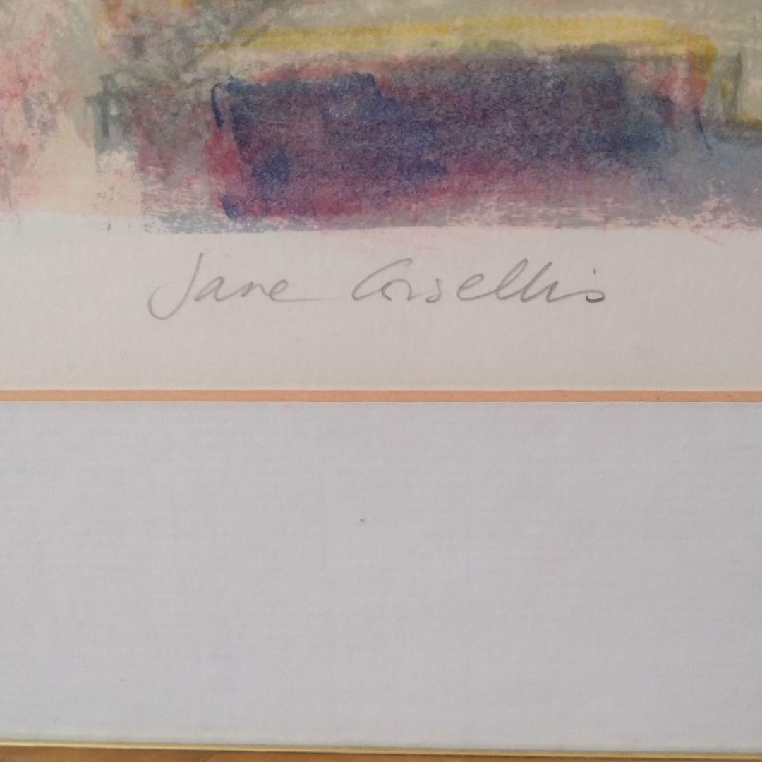 《値下げOK》ジェーン・コーセリス『Winter Flowers』リトグラフ額装