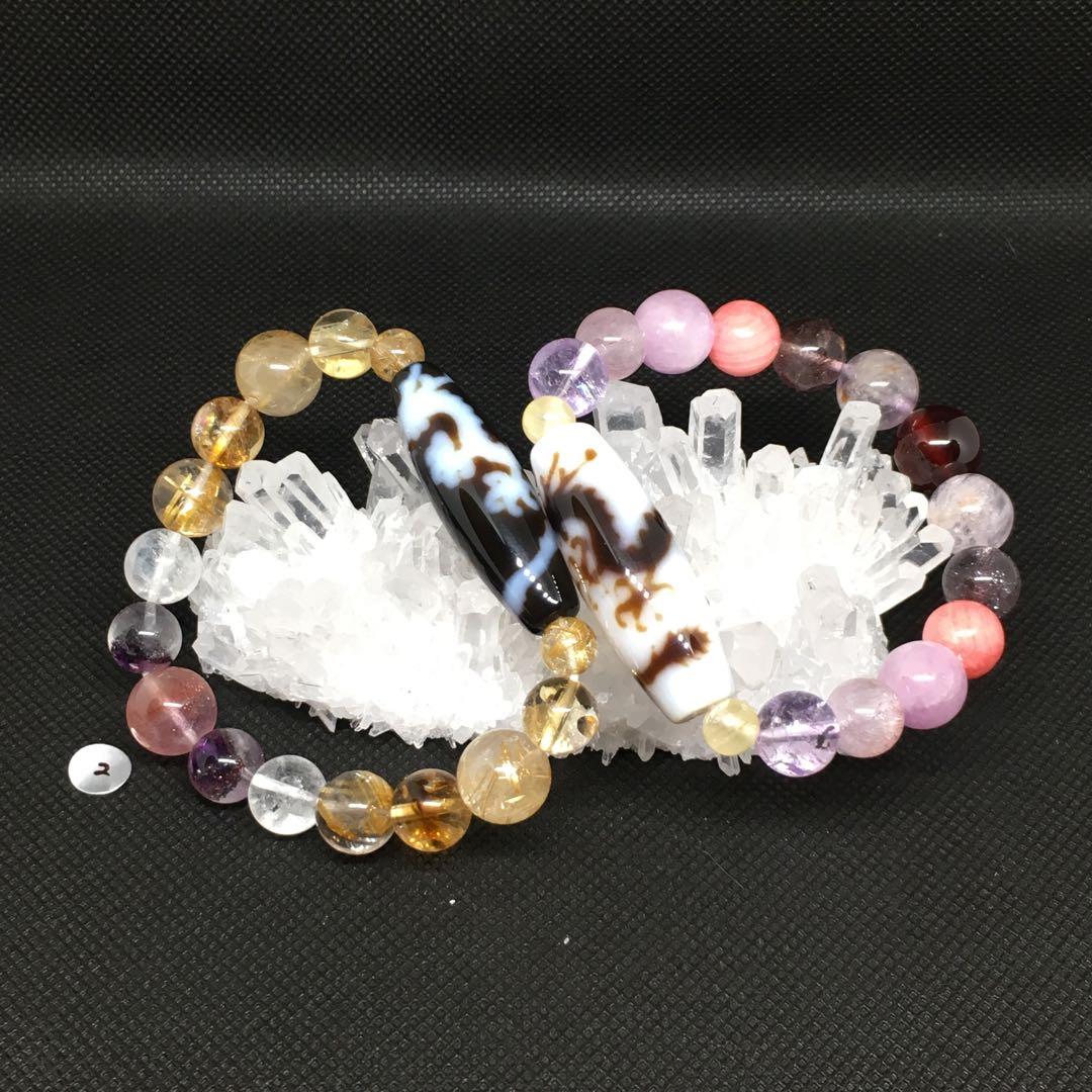 菊花水晶✨虹あり✨幸運を呼ぶ石✨