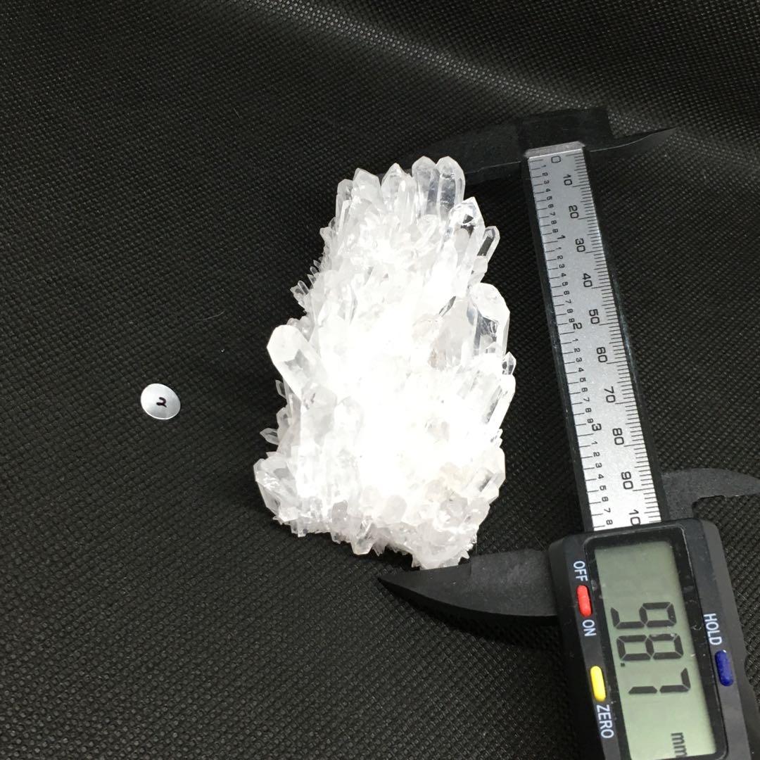 菊花水晶✨虹あり✨幸運を呼ぶ石✨