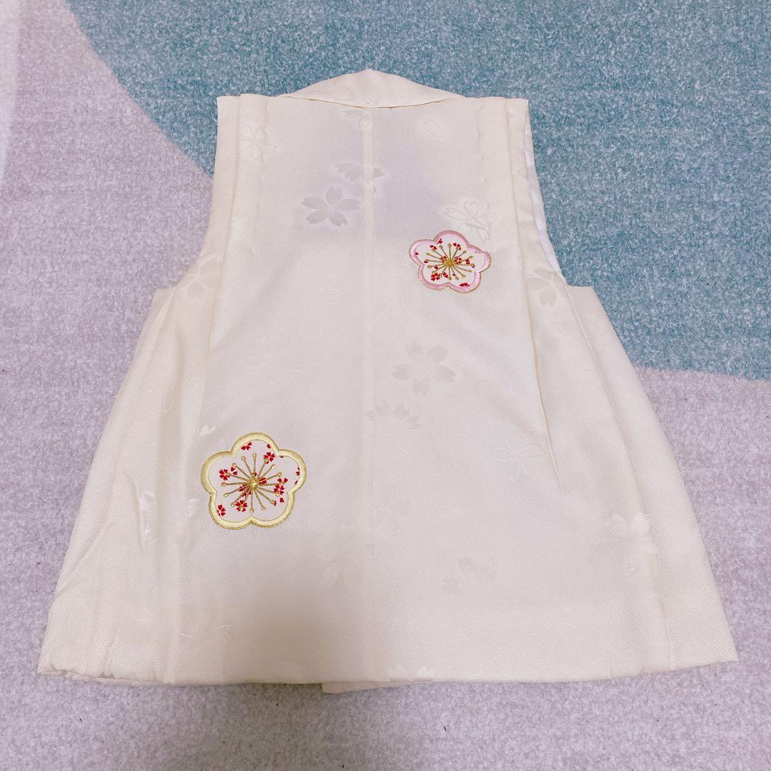 七五三 3歳 正絹 着物 被布 バッグ 草履 セット