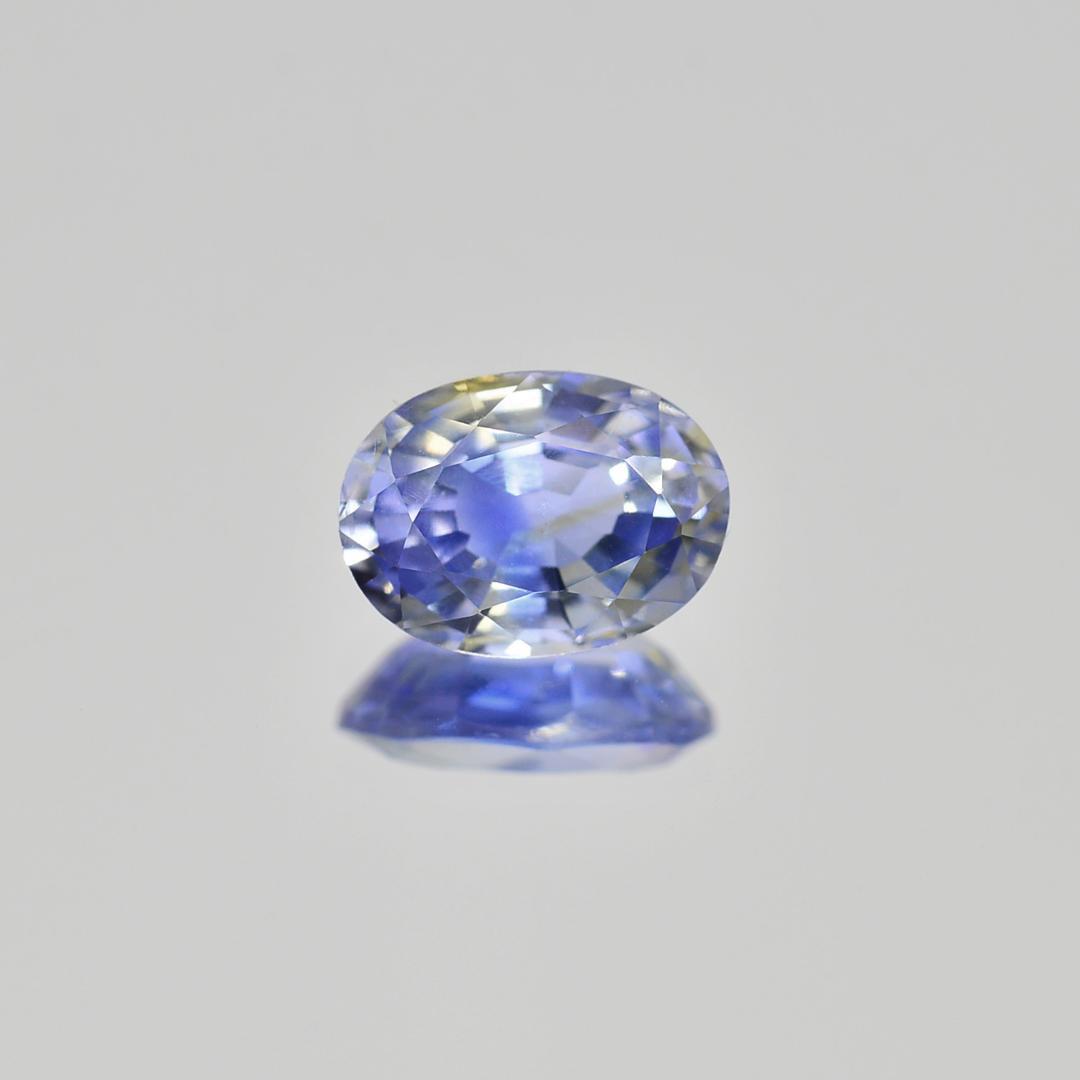 加工OK ソ付 天然 バイカラーサファイア 1.115ct ルース オーバル