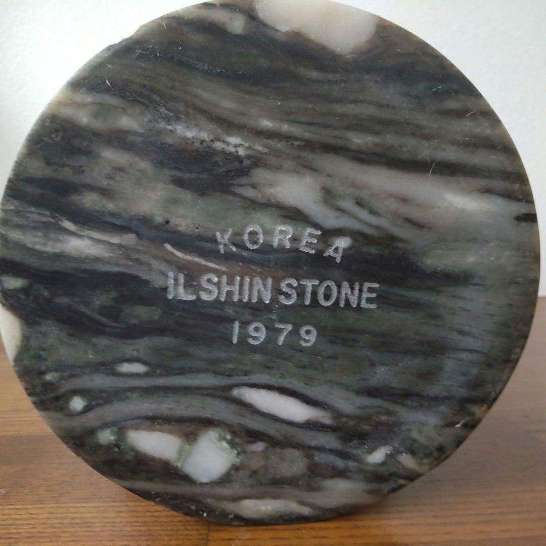 重量感！『高麗大理石壺(開運の壺) 証明書付き』高さ：約36cm重さ：約