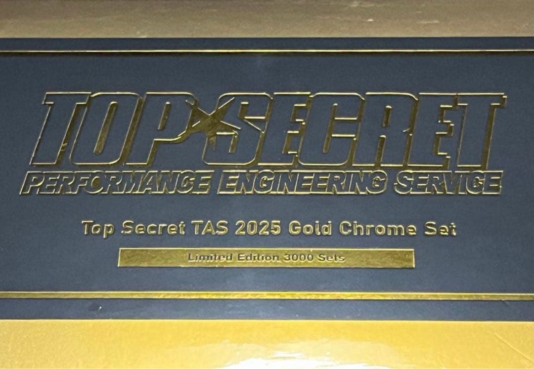 ミニGT トップシークレット 東京オートサロン 2025 ゴールドクローム