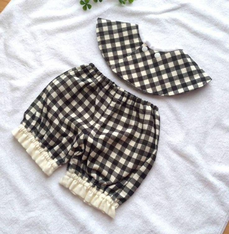 ☆限定在庫sale☆ネズミだよ！まんまるスタイ& かぼちゃパンツ