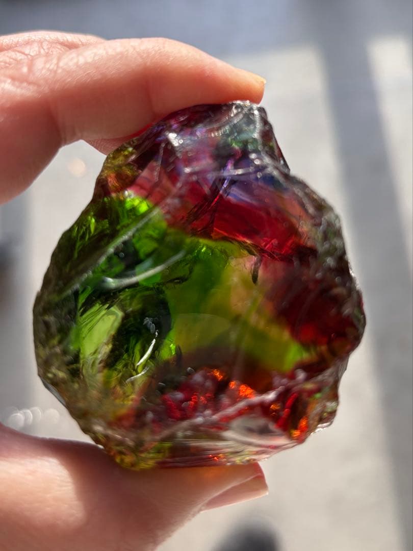 アンダラクリスタル レインボー　マルチカラー　Andara Crystal