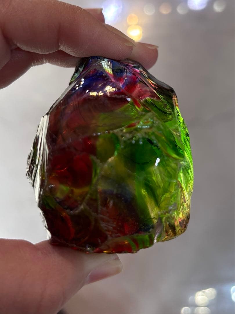 アンダラクリスタル レインボー　マルチカラー　Andara Crystal