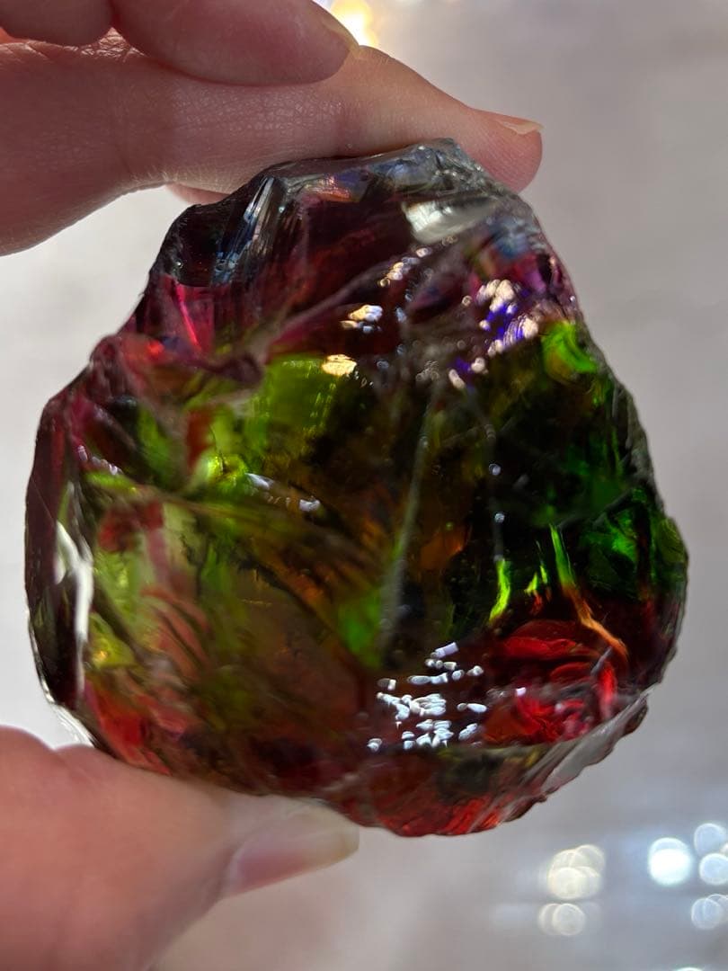 アンダラクリスタル レインボー　マルチカラー　Andara Crystal