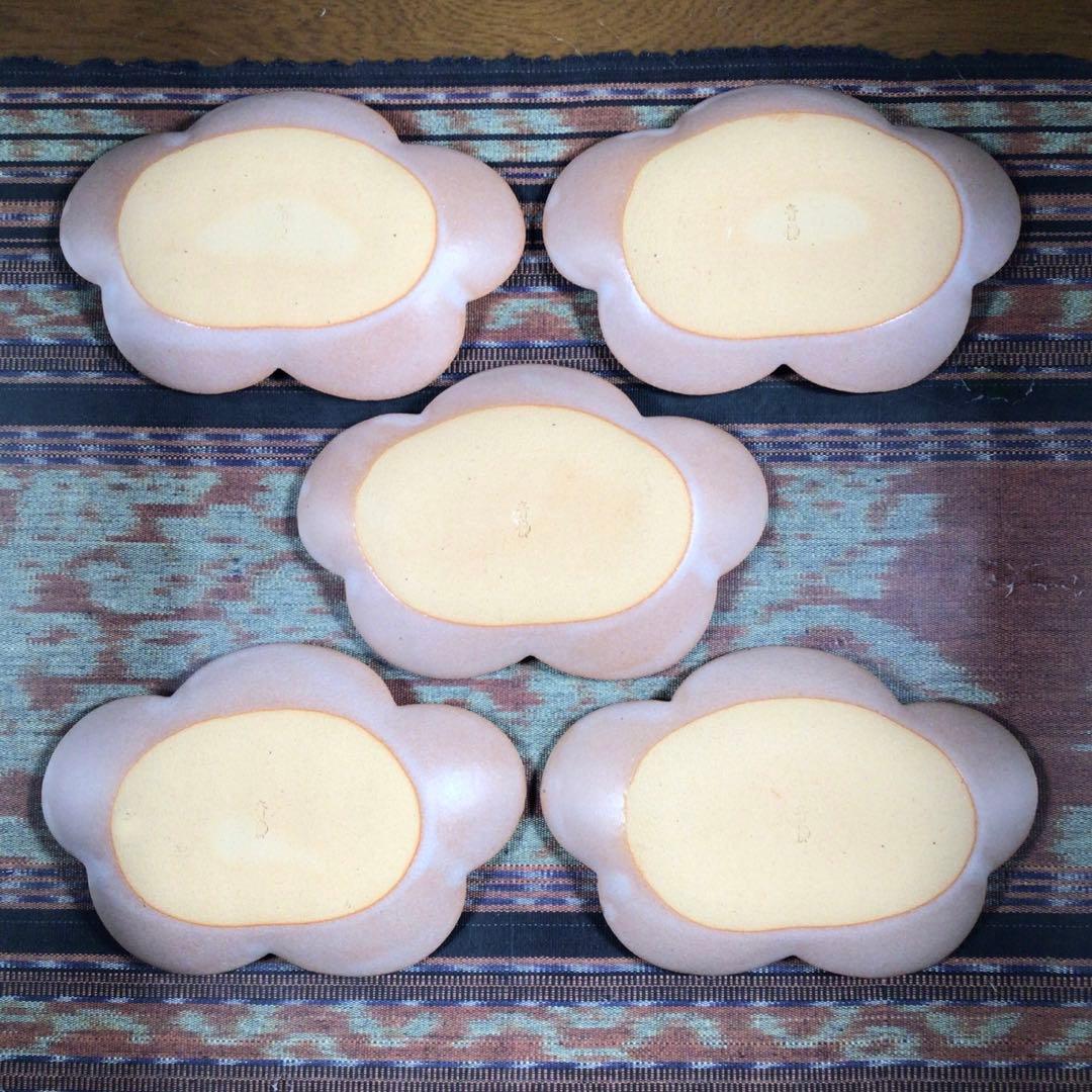 『フォロうー特価』　たち吉　青嵐　『花型』　銘々皿　5枚