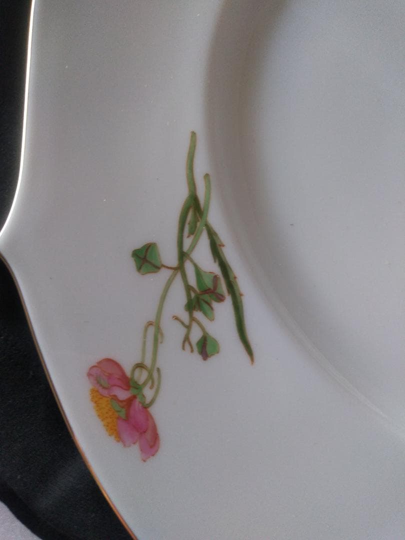 マイセン　フローラ　サービスプレート