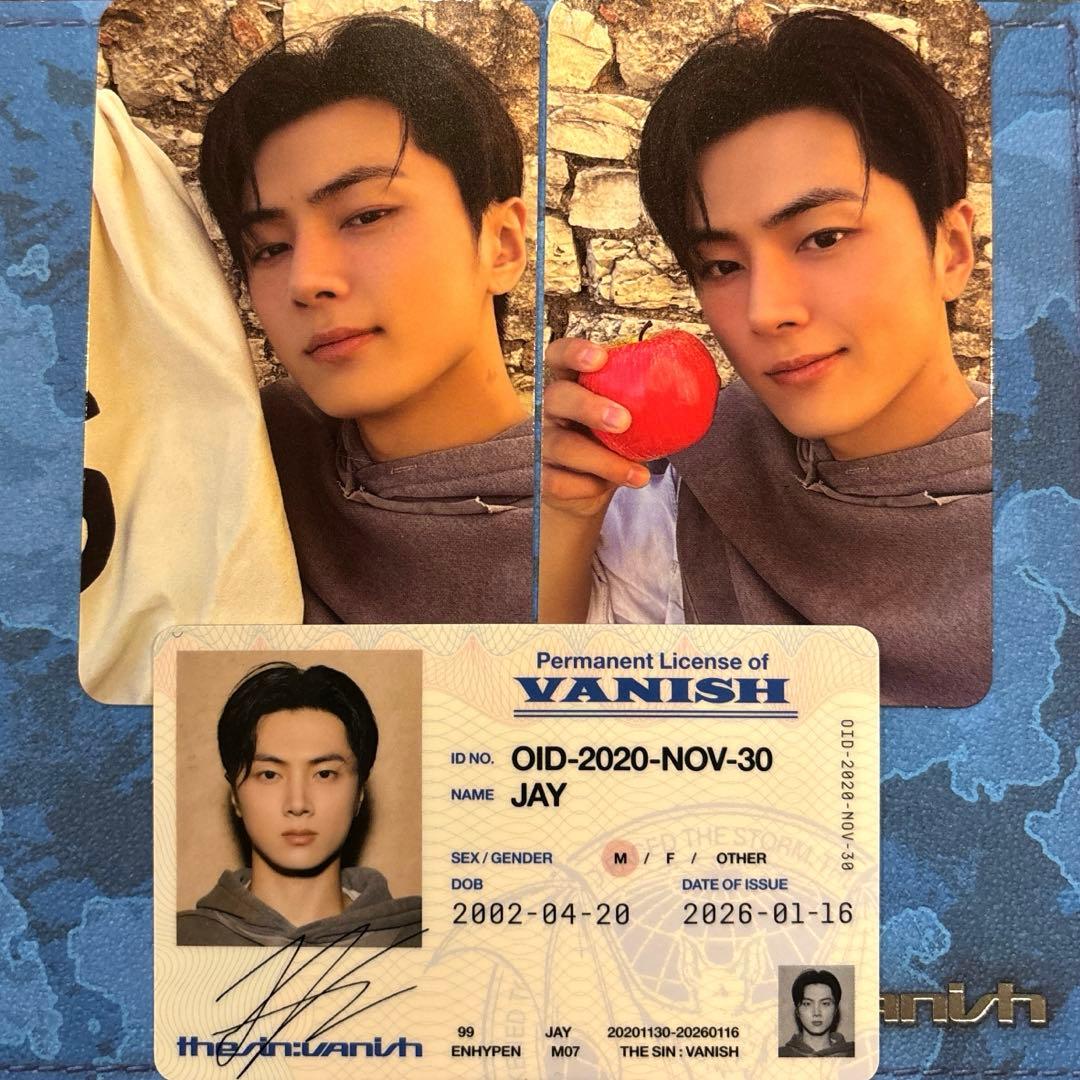ENHYPEN THE SIN:VANISH トレカ ジェイ - メルカリ