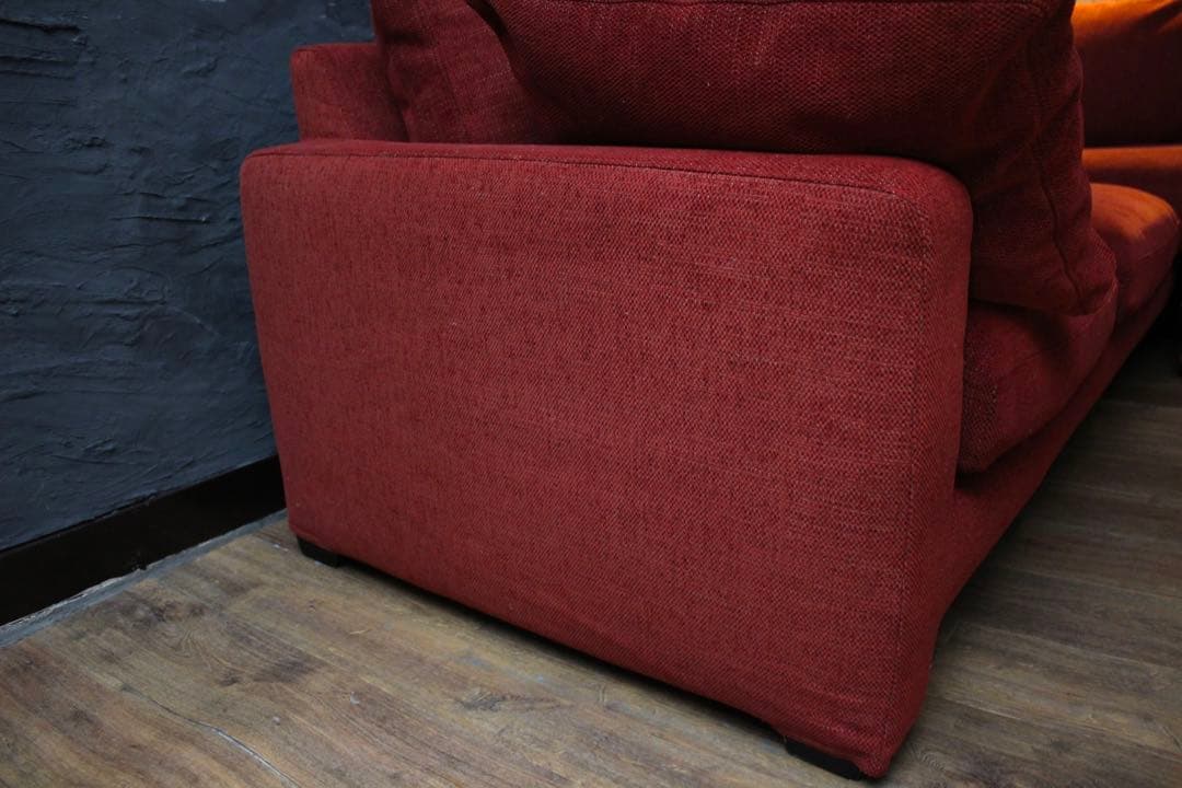 首都圏送無料〜大塚家具CUENT40万オールフェザー極楽コーナーカウチソファ