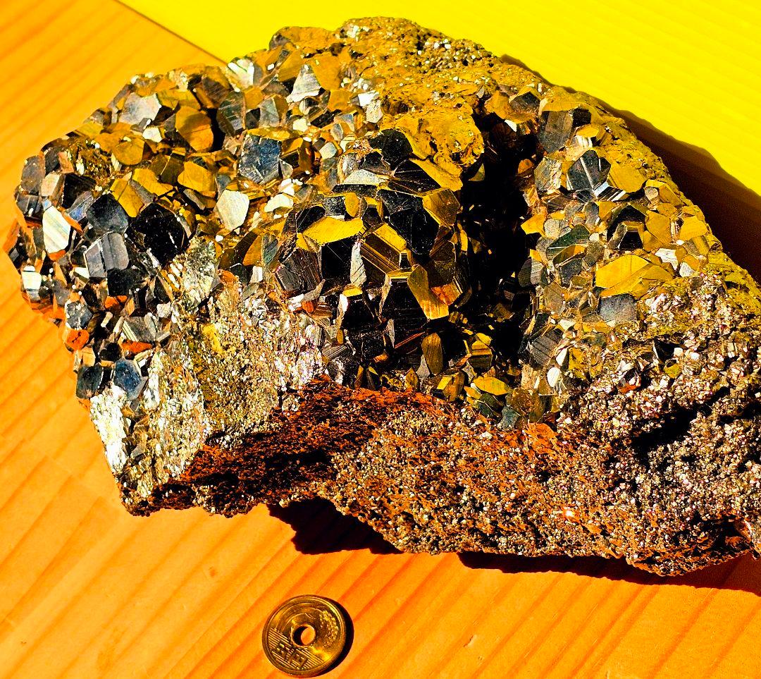 4.8kg以上あり‼️金運‼️パイライト原石