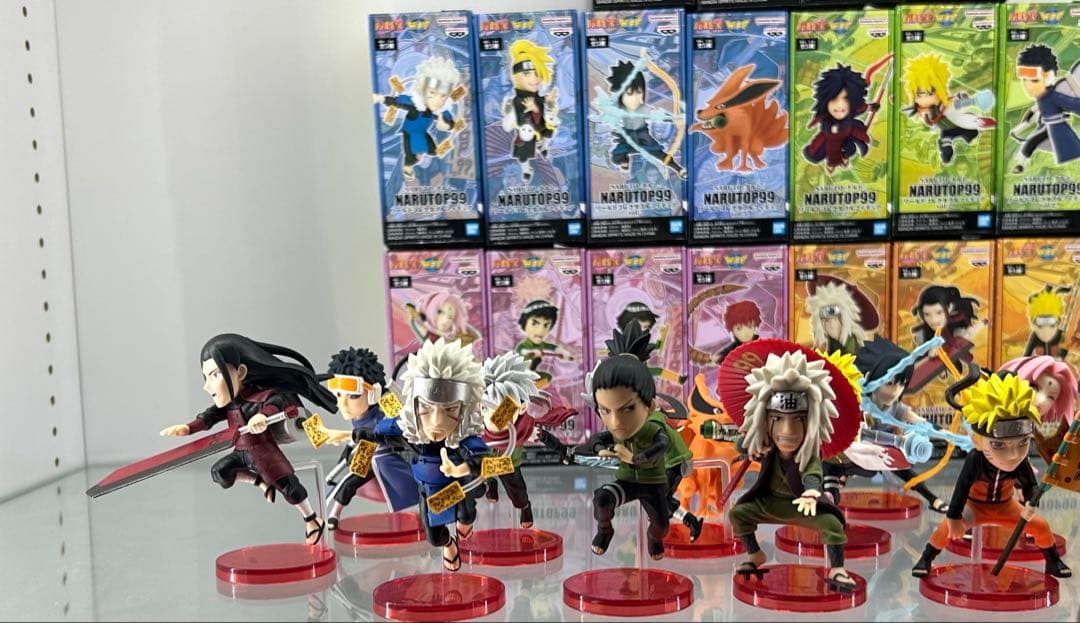 ナルト ワーコレ narutop 99 ナルトップ セミコンプセット フィギュア