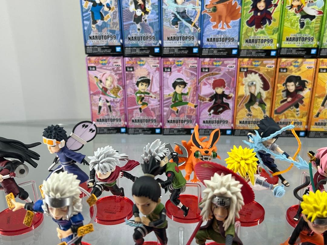 ナルト ワーコレ narutop 99 ナルトップ セミコンプセット フィギュア