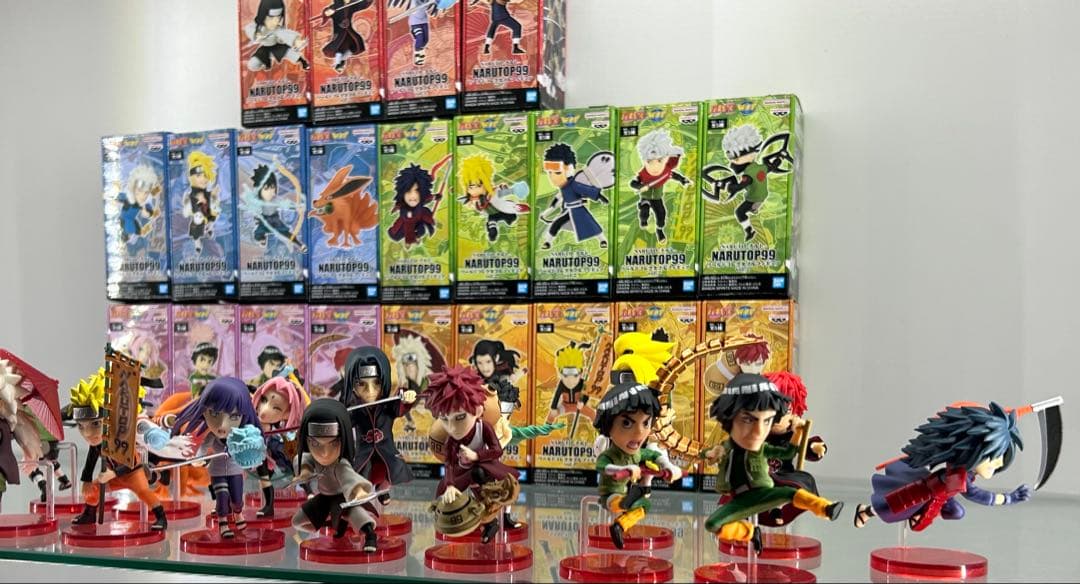 ナルト ワーコレ narutop 99 ナルトップ セミコンプセット フィギュア