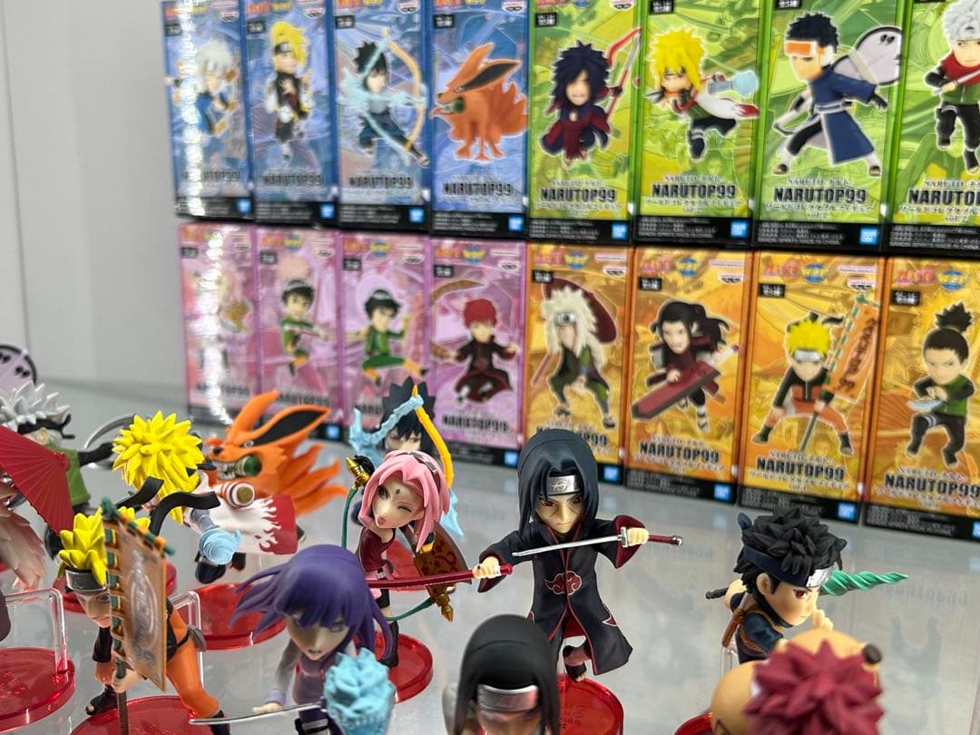 ナルト ワーコレ narutop 99 ナルトップ セミコンプセット フィギュア