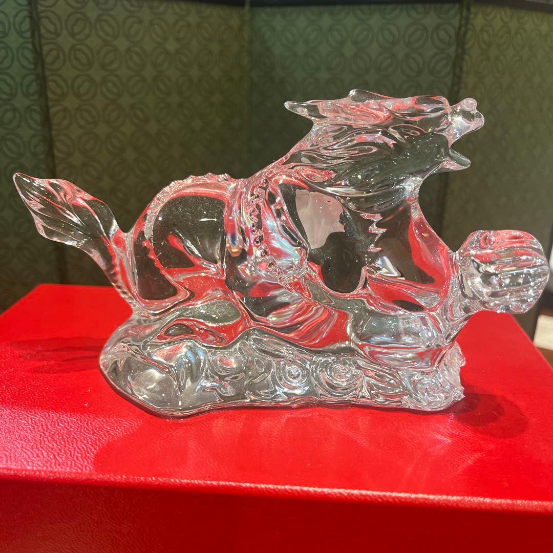 Baccarat 置物　干支　辰