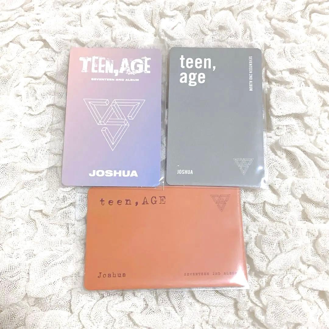 SEVENTEEN teen,age ジョシュア トレカ