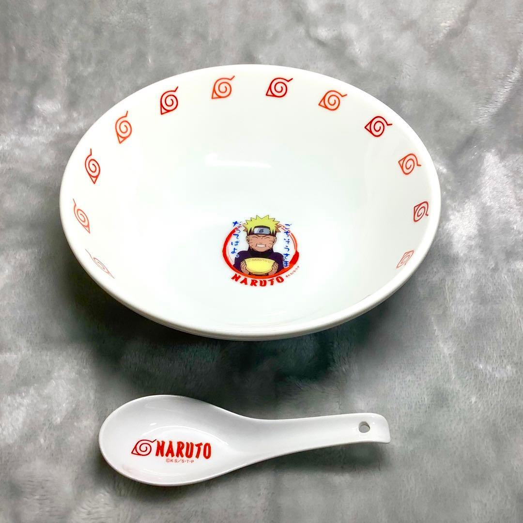 新品】NARUTO ラーメン どんぶり レンゲ付き - メルカリ