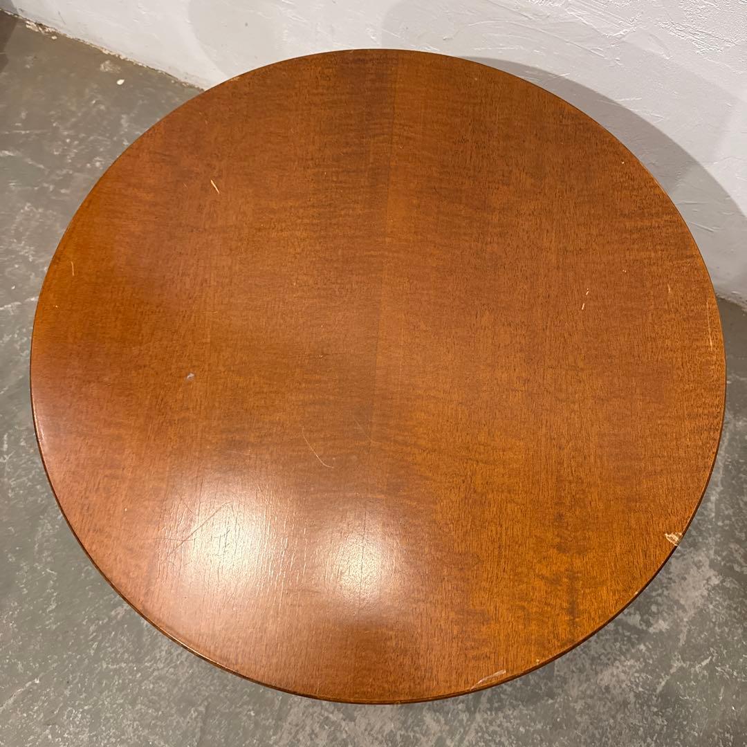年末年始saleヴィンテージ　ラウンド　コーヒーテーブル