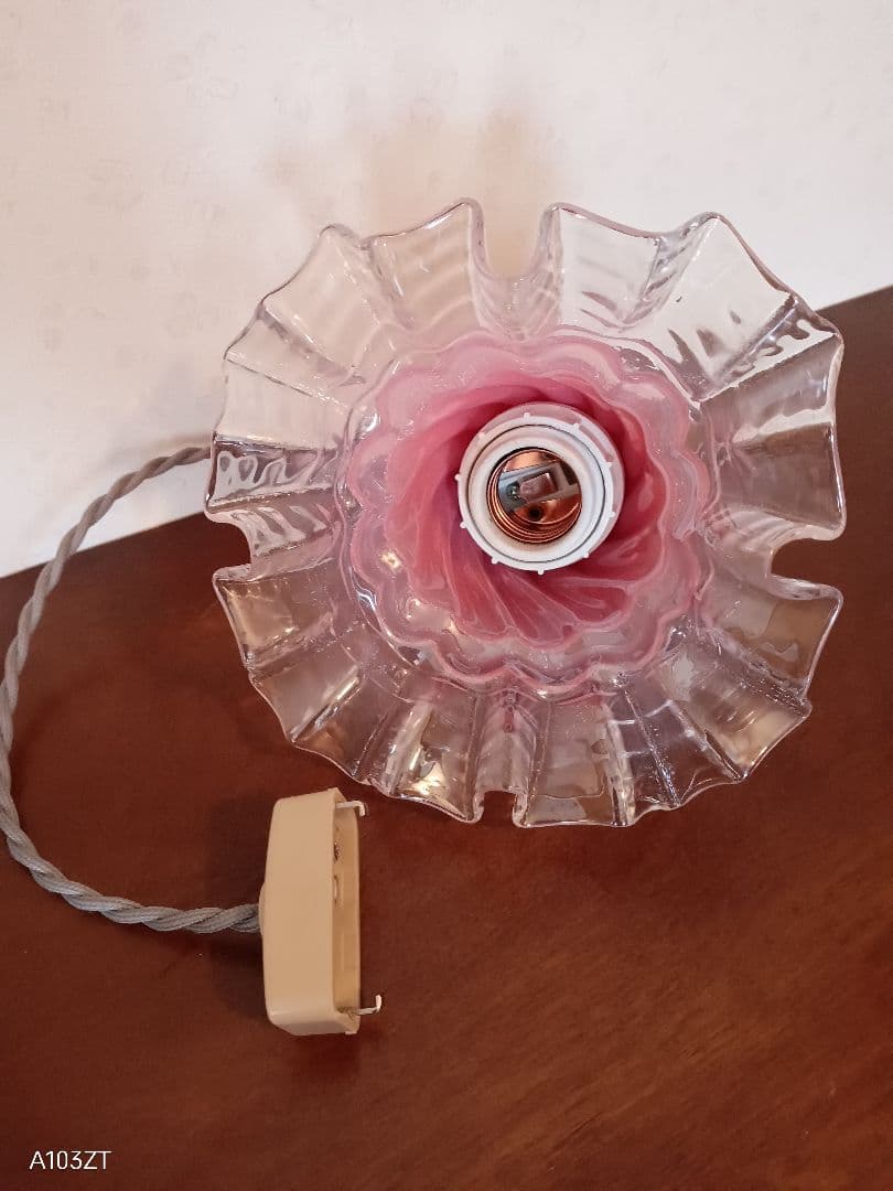 アンティーク ガラスシェード 吊り下げ照明 ペンダントライト 天井照明