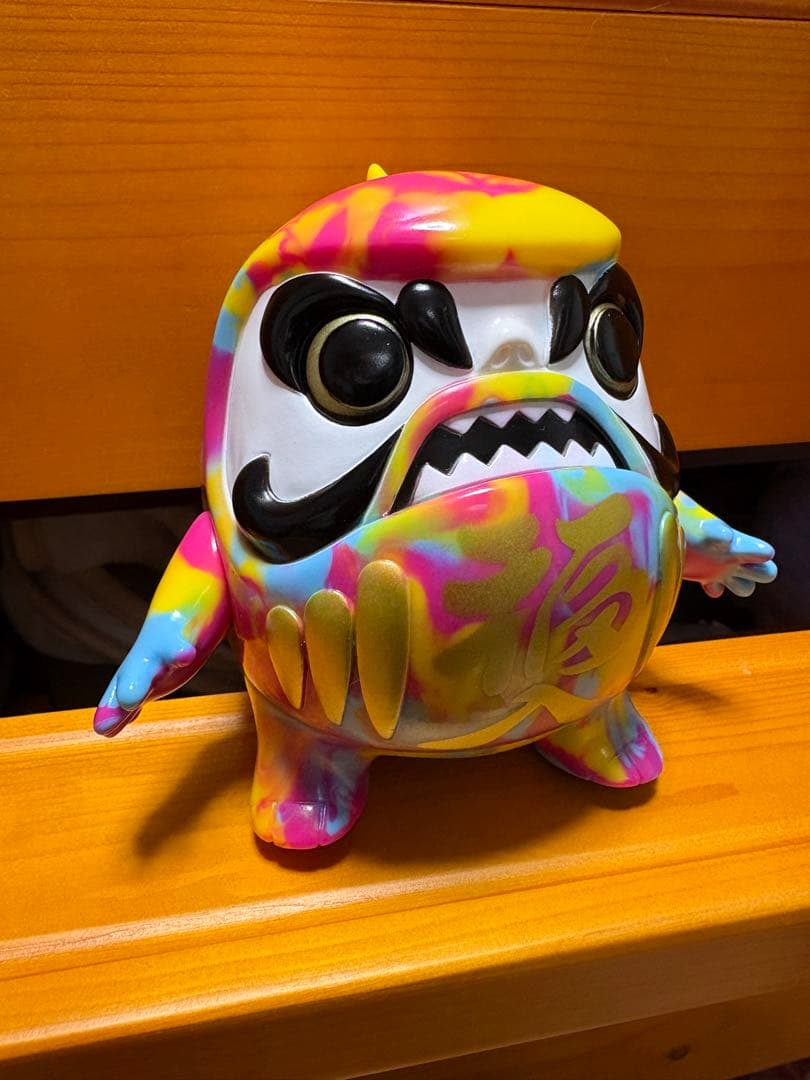 ユーキデイドリーマー　ソフビ　ダルマサンダ　ハッピーピンク