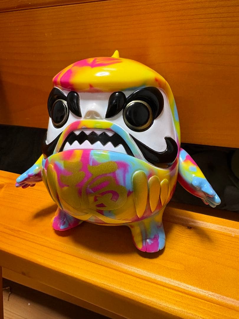 ユーキデイドリーマー　ソフビ　ダルマサンダ　ハッピーピンク