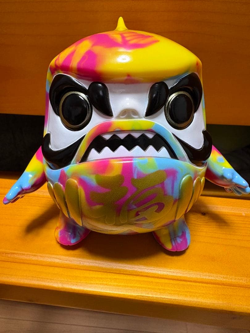 ユーキデイドリーマー　ソフビ　ダルマサンダ　ハッピーピンク