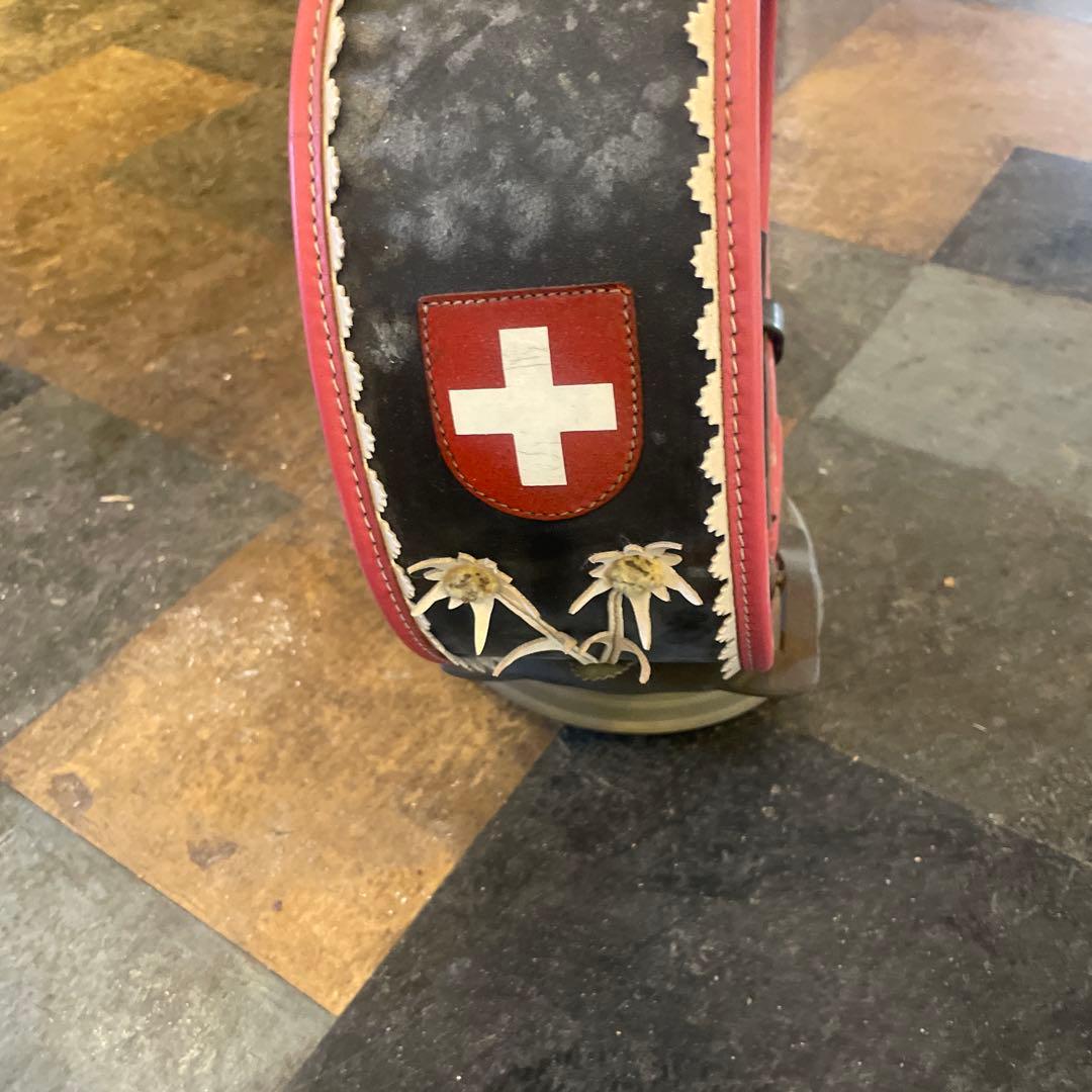 スイス国旗デザイン ホルスターベルト 鐘