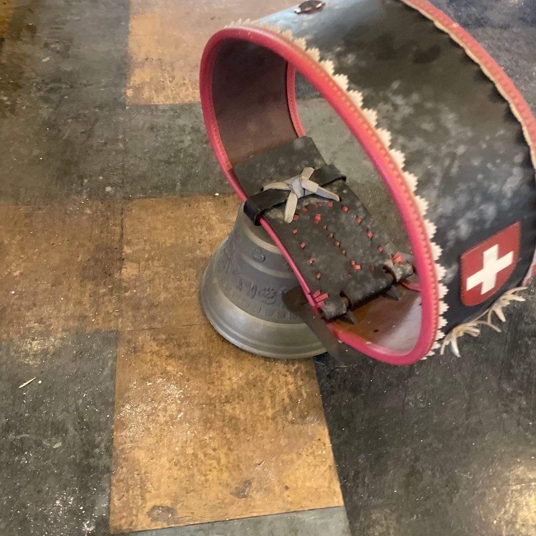 スイス国旗デザイン ホルスターベルト 鐘