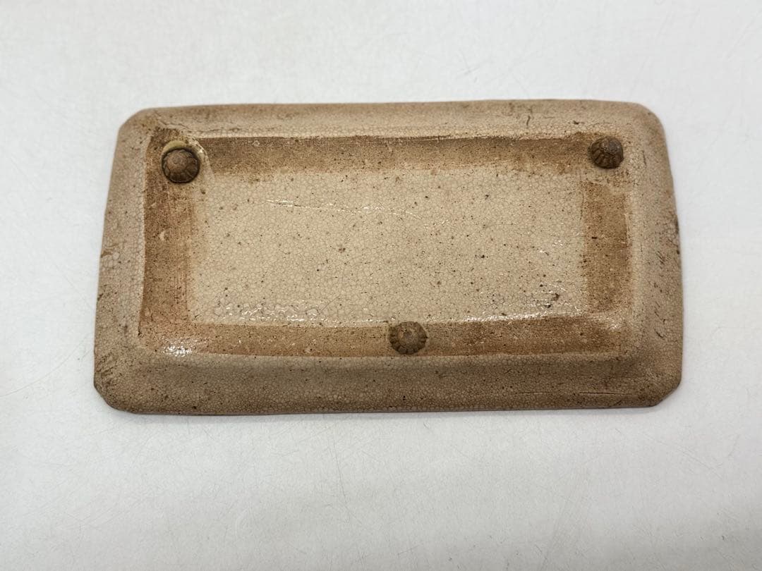 江戸 乾山 足付角皿 共箱 送料込み250611 - メルカリ