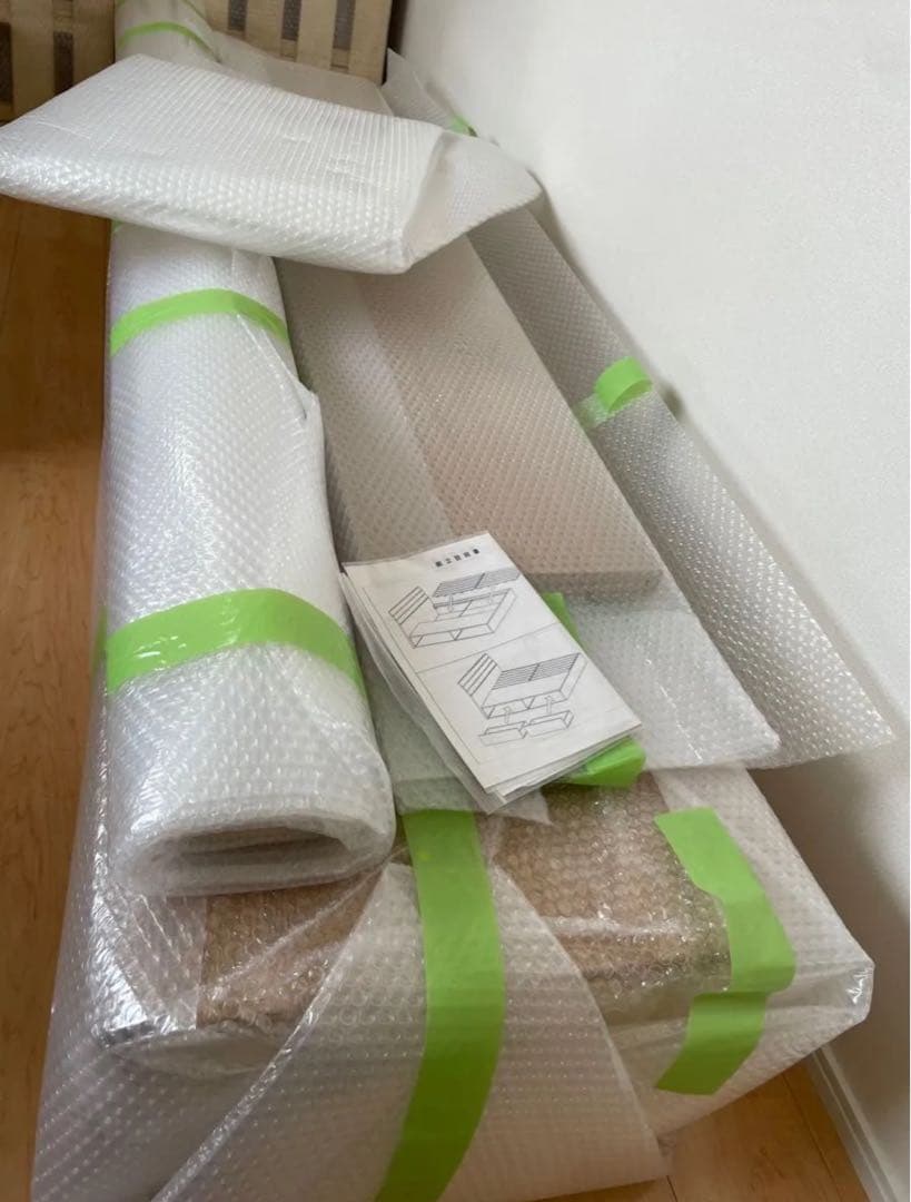 NITORI ニトリフレームアッシュ引き出し付きダブルベットすのこベッド組立簡単