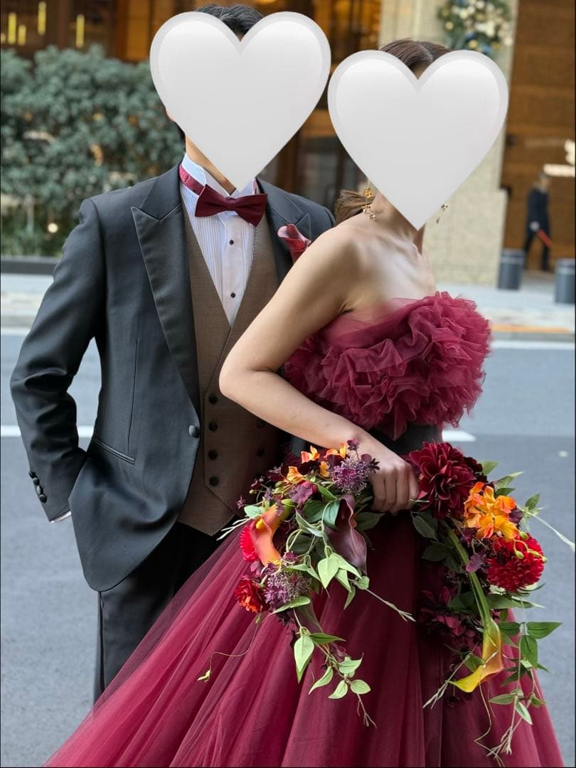 アーティフィシャルフラワーブーケ　ウェディングブーケ　バレリーナブーケ　結婚式