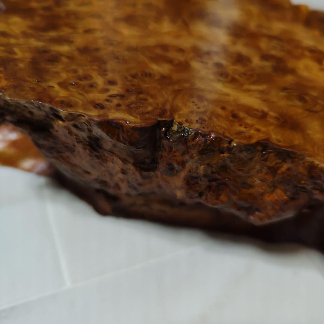 最高品質　天然木　玉杢　瘤　原木　盆栽台　花台